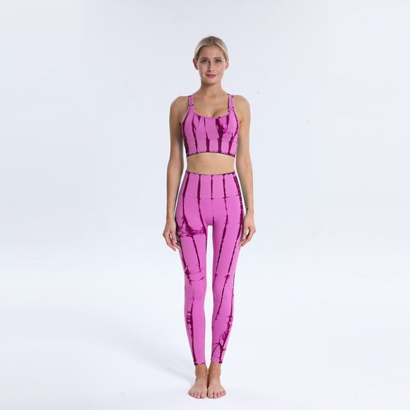 (NEW!) Activewear Tie Dye Sets - Picture 2 of 4